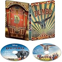 【Amazon.co.jp限定】ダンボ MovieNEX スチールブック仕様 [ブルーレイ+DVD+デジタルコピー+MovieNEXワールド] [Blu-ray]