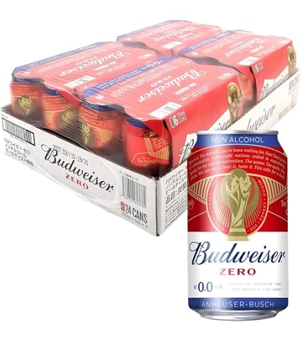 Amazon.co.jp: 【増量パック】バドワイザー ゼロ 缶 Budweiser [ ノン