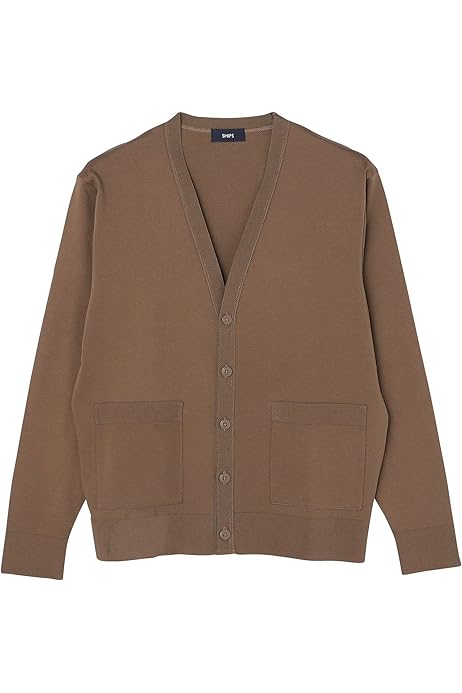 Amazon | [シップス] ニット ボックスシルエット ハーフジップ ニット 