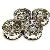 Amazon.co.jp: 1/10 旧車向け RS風 クロームシルバー メッシュ