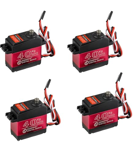 Amazon | 2PCS 40kg ステアリングサーボ 高トルク RC ステアリング