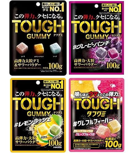Amazon | カバヤ タフグミ ビッグバンピーチ 100g×6袋入 | カバヤ食品