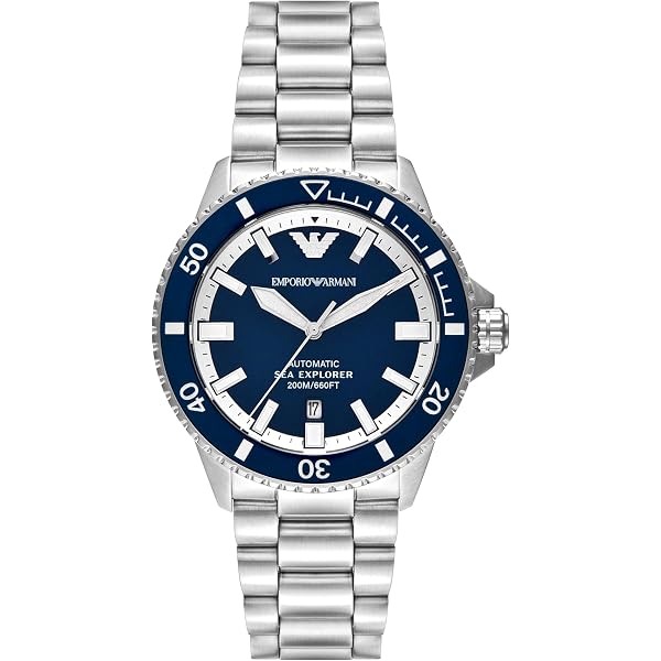 Amazon.co.jp: Emporio Armani クロノグラフ ブルーセラミックウォッチ
