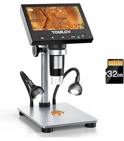 Amazon.co.jp: デジタル マイクロ スコープ usb 1-1200倍率 連続増幅