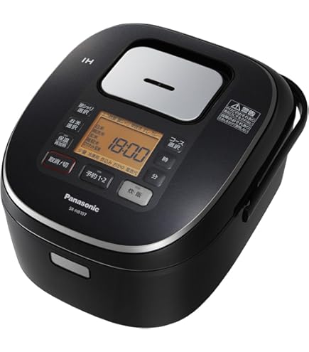 Panasonic - Panasonic パナソニック 炊飯器 5.5合 IH式 SR-HB109-K Amazon.co.jp: パナソニック 炊飯器 5.5合 IH式 ブラック SR