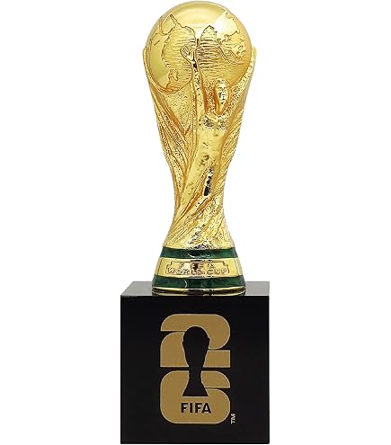 Officially Licensed 3D Cube Trophy Replica of the 2026 FIFA World