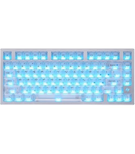 Amazon | ATK RS7 V2 75%有線ホール効果ゲーミングキーボード