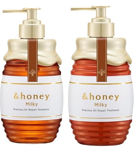 Amazon | &honey (アンドハニー) ミルキー プレシャスEX リペア 3点 Amazon | &honey (アンドハニー) ミルキー プレシャスEX リペア 3点