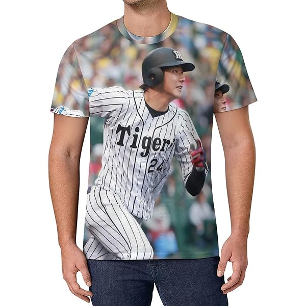 Amazon.co.jp: [HAMOM] 阪神タイガース 横田慎太郎 メンズ Tシャツ 男