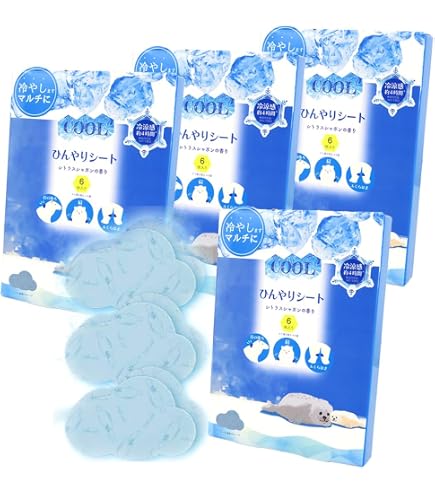 Amazon | セラピタフィット クール 6枚入り (10袋(合計60枚)) | セラピ
