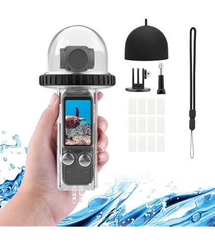 あ*ん様 DJI Osmo poket初代 防水ケース付き Amazon | DJI Osmo Pocket 防水ケース | アクションカメラケース