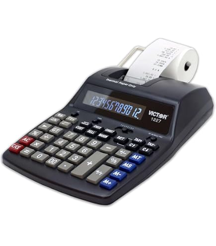 Amazon | Casio HR-170RC Plus Mini-Desktop Printing Calculator