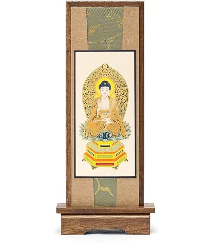 決算特価中　掛軸★復刻版 阿弥陀如来 住立空中尊影印★高さ：約166cm e1-k062.jpg