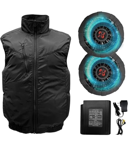 Amazon.co.jp: ベストアンサー ファン付き作業服用バッテリー