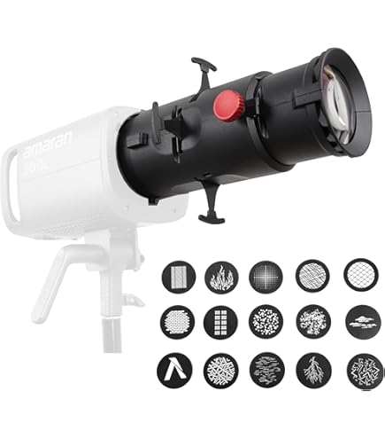 Amazon | Aputure Amaran アイリス、Amaran Spotlight SE 36° または