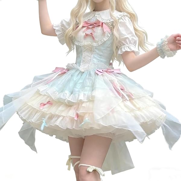 Amazon.co.jp: [MODKOKU] ロリータ JK レディース ワンピース 制服
