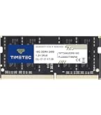 Timetec 16GB DDR4 2666MHz (PC4-2666V) PC4-21300 SODIMM Laptop RAM