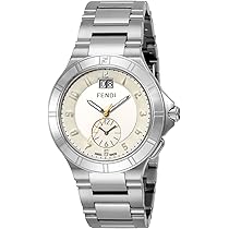 FENDI シルバー アナログ時計 ベージュ文字盤 71GIlECoy4L._AC_UL210_SR210,