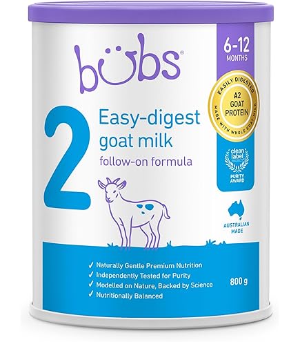 Bubs Organic Grass Fed Follow-On Formula Stage 2, Baby 6-12 Months