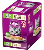Amazon.co.jp: カルカン キャットフード パウチ 成猫用 1歳から お魚