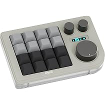Amazon | KB16 マクロメカニカルキーボードアルミニウム製/片手