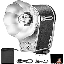 Amazon | GODOX Lux Cadet レトロカメラフラッシュ 6200K±300K Amazon | GODOX Lux Cadet レトロカメラフラッシュ 6200K±300K