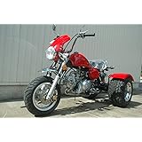 125ccトライク完成車 赤色クラッチなし デフ付 好燃費 ZH-SR125-3L