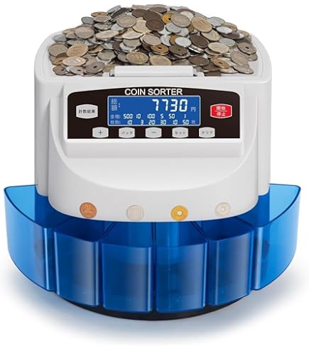 美品■エンゲルス　硬貨選別機　コインカウンター SCS100■動作確認済 楽天市場】コインカウンターSCS-100/電源無しでどこでも計測可能