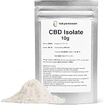 Amazon.co.jp: tokyo mooon CBD アイソレート パウダー 原料 10g