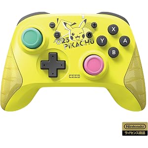 【任天堂ライセンス商品】ワイヤレスホリパッド for Nintendo Switch ピカチュウ - POP 【Nintendo Switch対応】