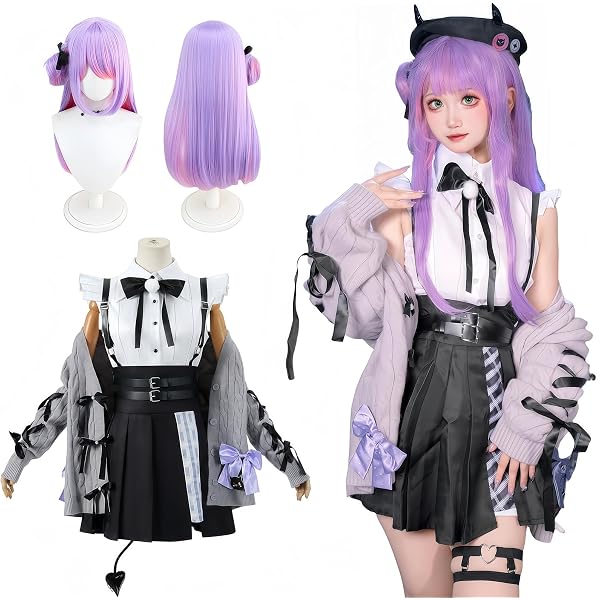 Amazon.co.jp: [milky time] ホロライブ 雪花ラミィ コスプレ