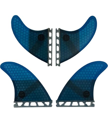 Amazon | UPSURF surfboard fins Double Tabs 5fins サーフボード