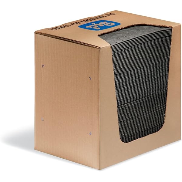 Amazon.co.jp: MAT240 ピッグマット - オイル吸収パッド 28オンス - 15