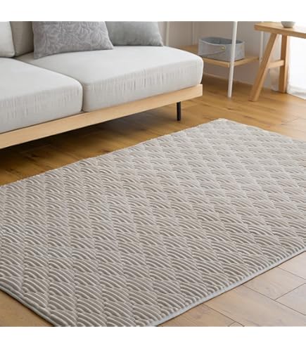 Amazon | TVERSTED トヴェルステド ラグ パイル短 - ベージュ 170x240