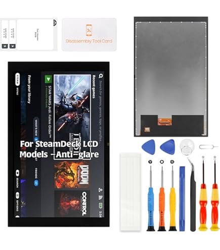 【トニー】steamdeck LCD 64GB （SSD 512GB換装済 VALVE Steam Deck 64GB eMMC + 16GB RAM, 7