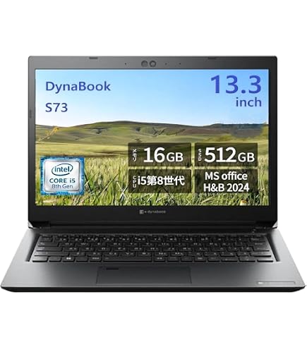 Amazon.co.jp: 【整備済み品】ノートPC S73 13.3型フルHD Office2024