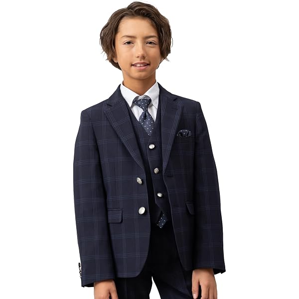 Amazon | [ワンダーファクトリー] 卒業式 スーツ 男の子 6点セット