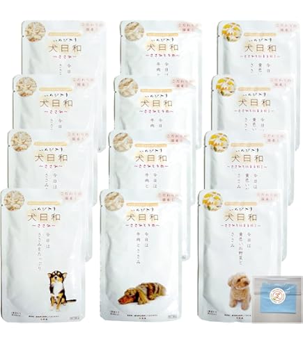 Amazon.co.jp: 犬日和レトルト エゾ鹿肉と野菜 60g 犬用品 犬の餌