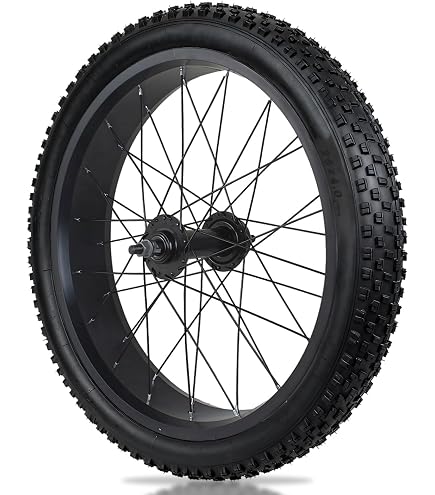 Amazon.co.jp: ファットバイクホイールセット 24インチ ディスク