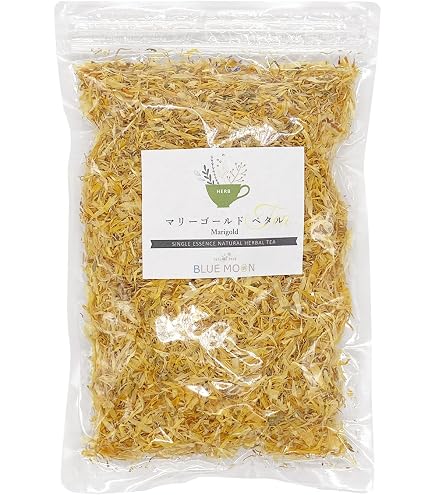 Amazon.co.jp: マリーゴールド お茶 ペタル 50g カレンデュラ ティー