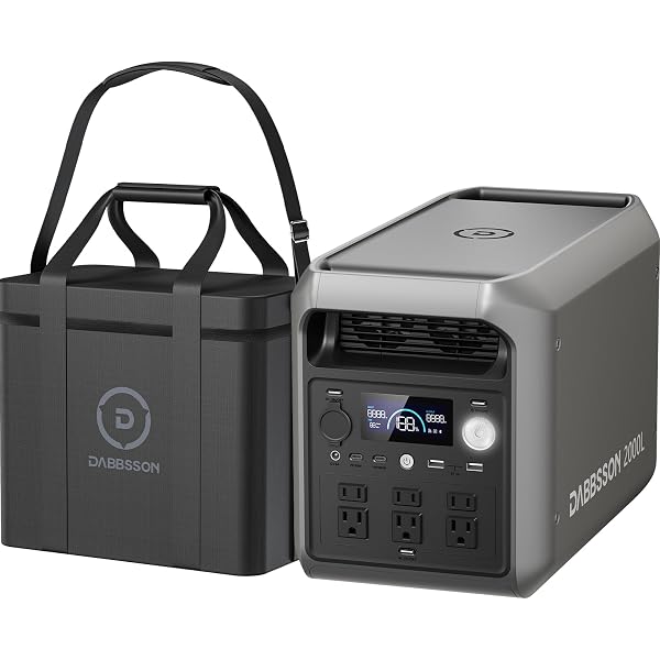 Amazon.co.jp: Dabbsson ポータブル電源 防水収納バック|2000L,DBS1000
