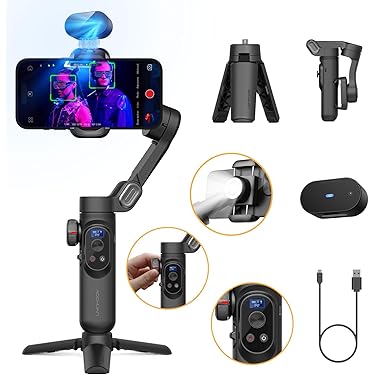 【新品未使用】〇ハンドヘルドジンバルスタビライザ〇 Amazon.co.jp: Zhiyun Smooth-Q (ブラック) 3軸ハンドヘルド