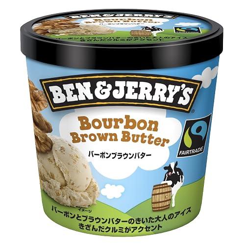 BEN＆JERRY’S ミニカップ アイスクリーム バーボンブラウンバター