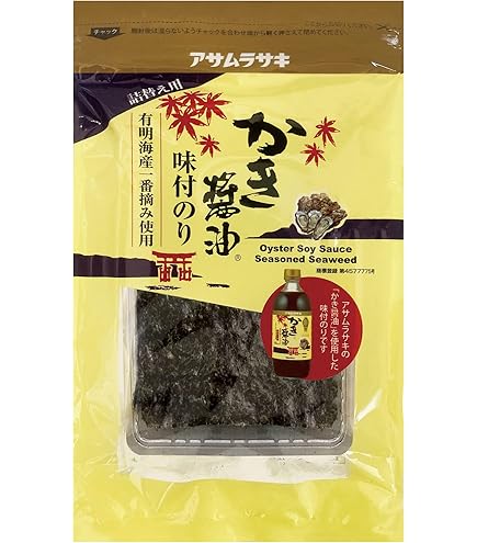 Amazon.co.jp: 広島海苔 かき醤油味付のり 角40枚 20本入り（1ケース