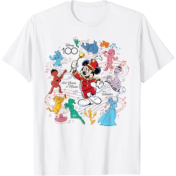 Amazon | ディズニー 100年 音楽とワンダーミッキー フルカラー D100 T