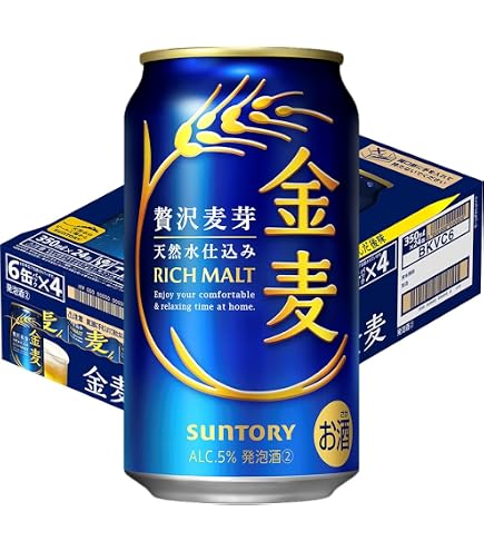 Amazon.co.jp: Asahi The Rich Cans 11.8 fl oz (350 ml) x 6 Cans x 4
