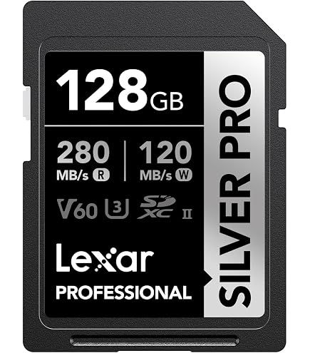 Amazon | Lexar Professional SDXC 256GB SILVER PRO UHS-II V60 最大 