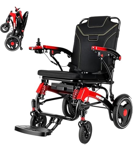 Amazon | WHILL Model F 折りたたみ式電動車椅子 軽量 耐荷重115kg
