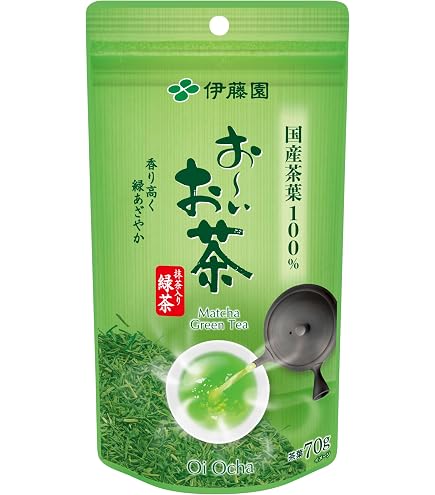 Amazon.co.jp: 伊藤園 一番摘みのおーいお茶 かなやみどりブレンド 70g