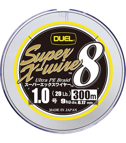 Amazon.co.jp: DUEL (デュエル) PEライン 釣り糸 HARDCORE X8